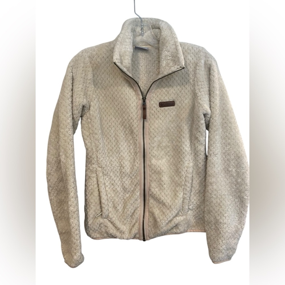 Columbia Women Fire Side II Soft Cozy Plush Sherpa Full Zip Fleece Jacket XS